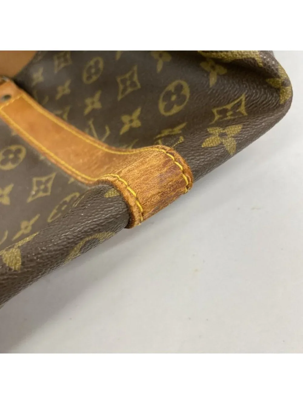 Louis Vuitton Boston Bag Monogram Keepall 55 Brown